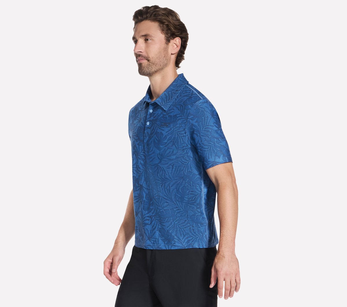 GO DRI All Day Printed Polo Skechers outlet