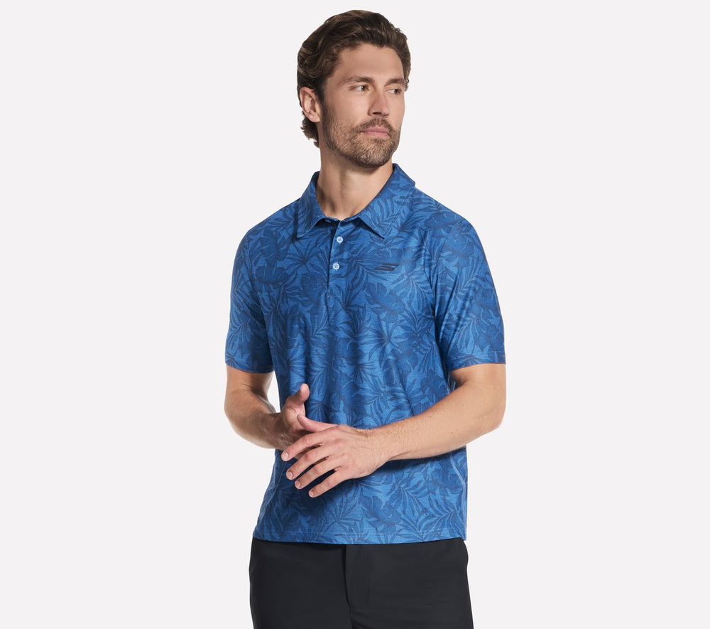 GO DRI All Day Printed Polo Skechers outlet