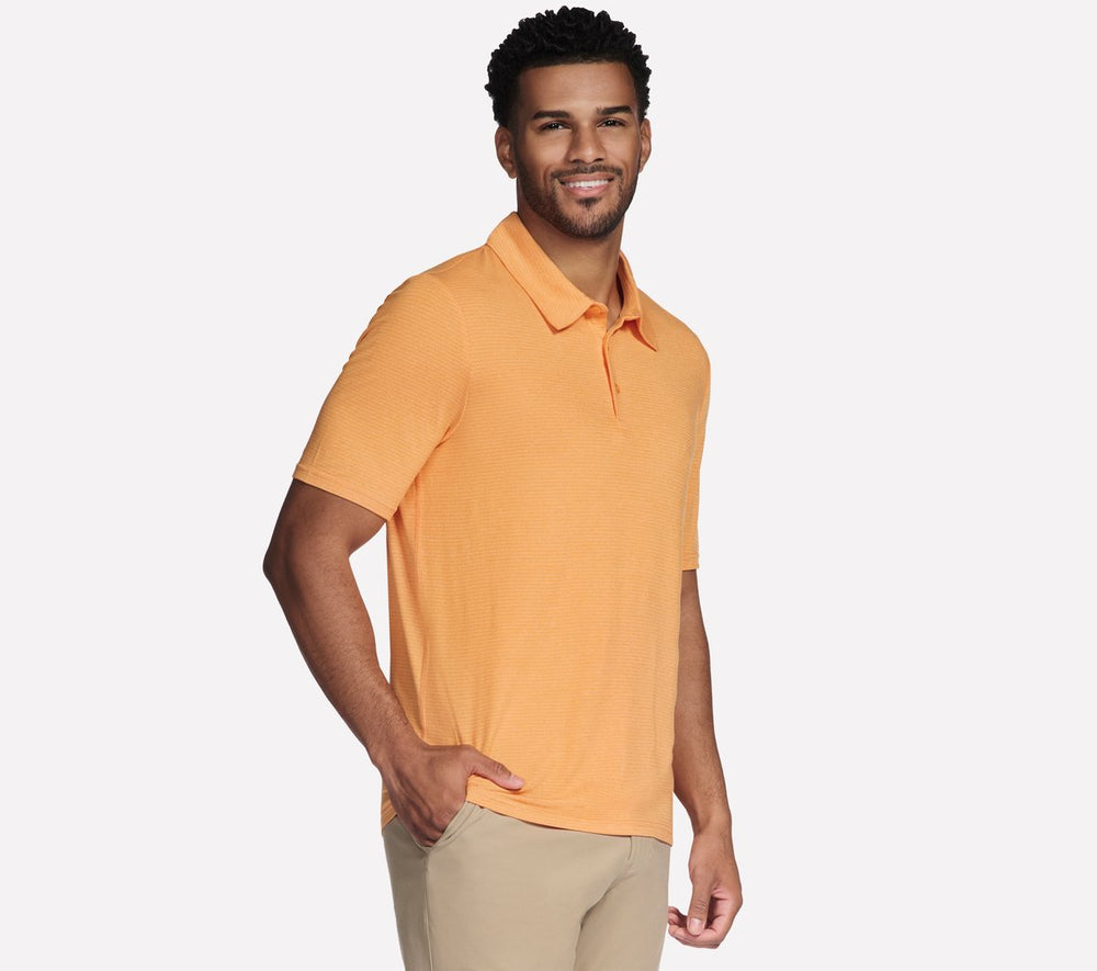 GO GOLF GO DRI All Day Stripe Polo Skechers US