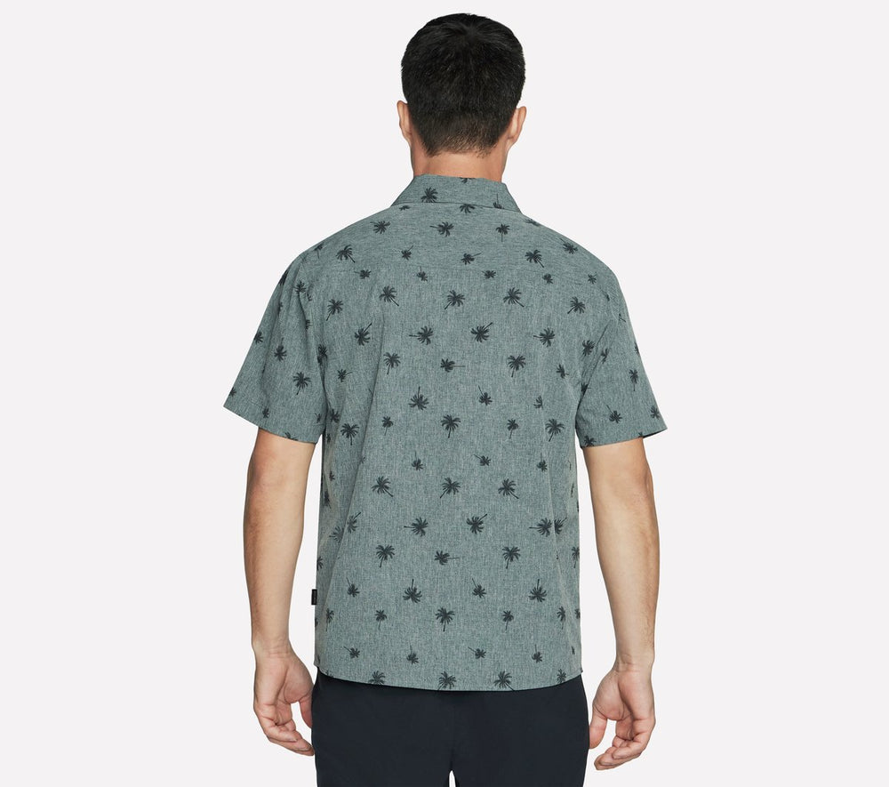 The GO WALK Air Printed Short Sleeve Shirt Skechers for sale