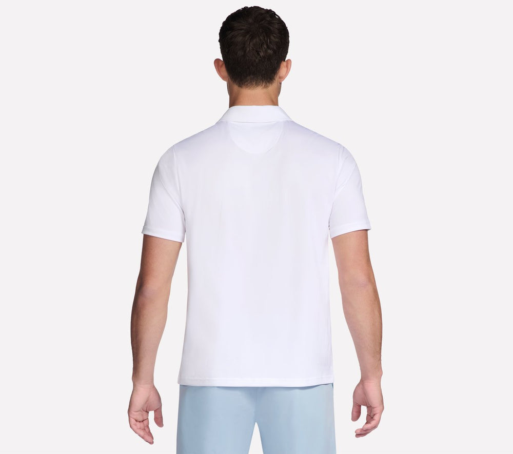 GO DRI Charge Palm Stripe Polo Skechers outlet