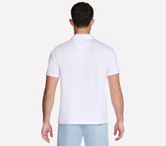 GO DRI Charge Palm Stripe Polo Skechers outlet