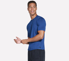 GO DRI All Day Stripe Tee Skechers for sale