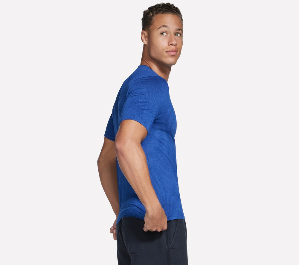 GO DRI All Day Stripe Tee Skechers for sale