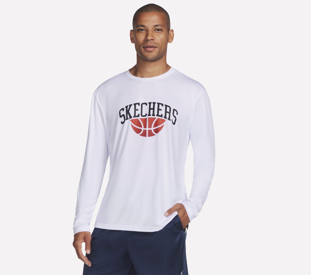 Hoops Long Sleeve Tee Skechers on sale