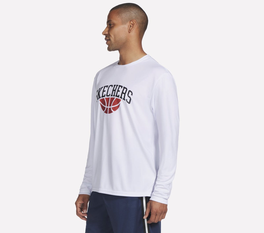 Hoops Long Sleeve Tee Skechers on sale