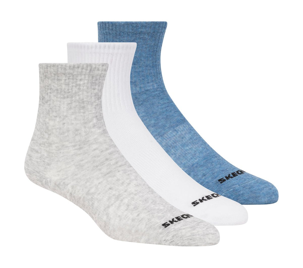3 Pack Boys' Crew Cotton Socks Skechers online