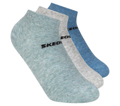 3 Pack Boys' Low Cut Cotton Socks Skechers for sale