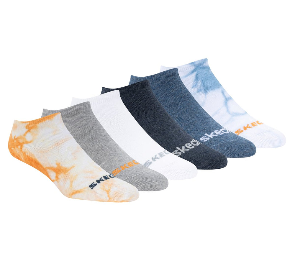 Cotton Tie-Dye No-Show Socks - 6 Pack Skechers online