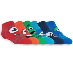 6 Pack Low Cut Monster Socks Skechers US