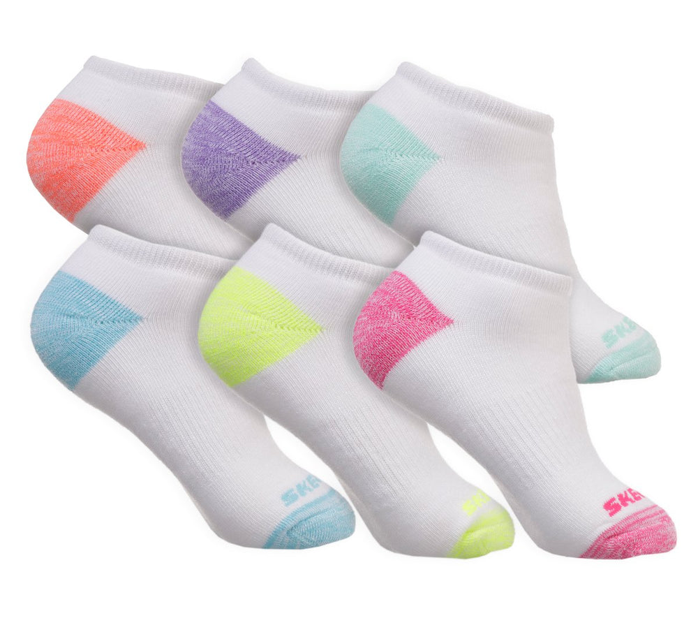 6 Pack Low Cut Walking Socks Skechers sale
