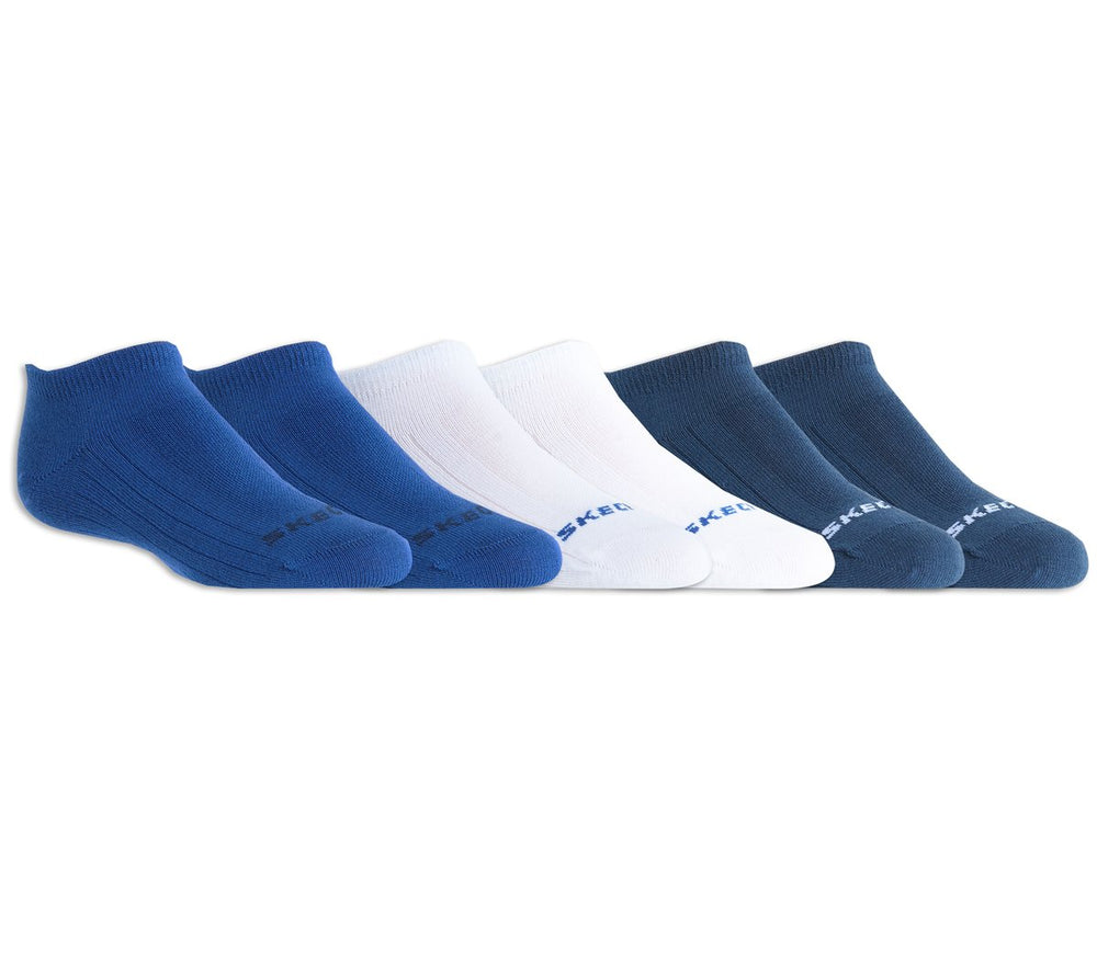 6 Pack Non Terry No Show Socks Skechers discount