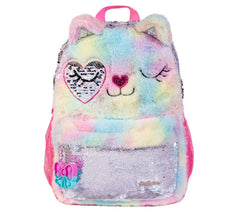Twinkle Toes: Fur Cat Backpack Skechers discount