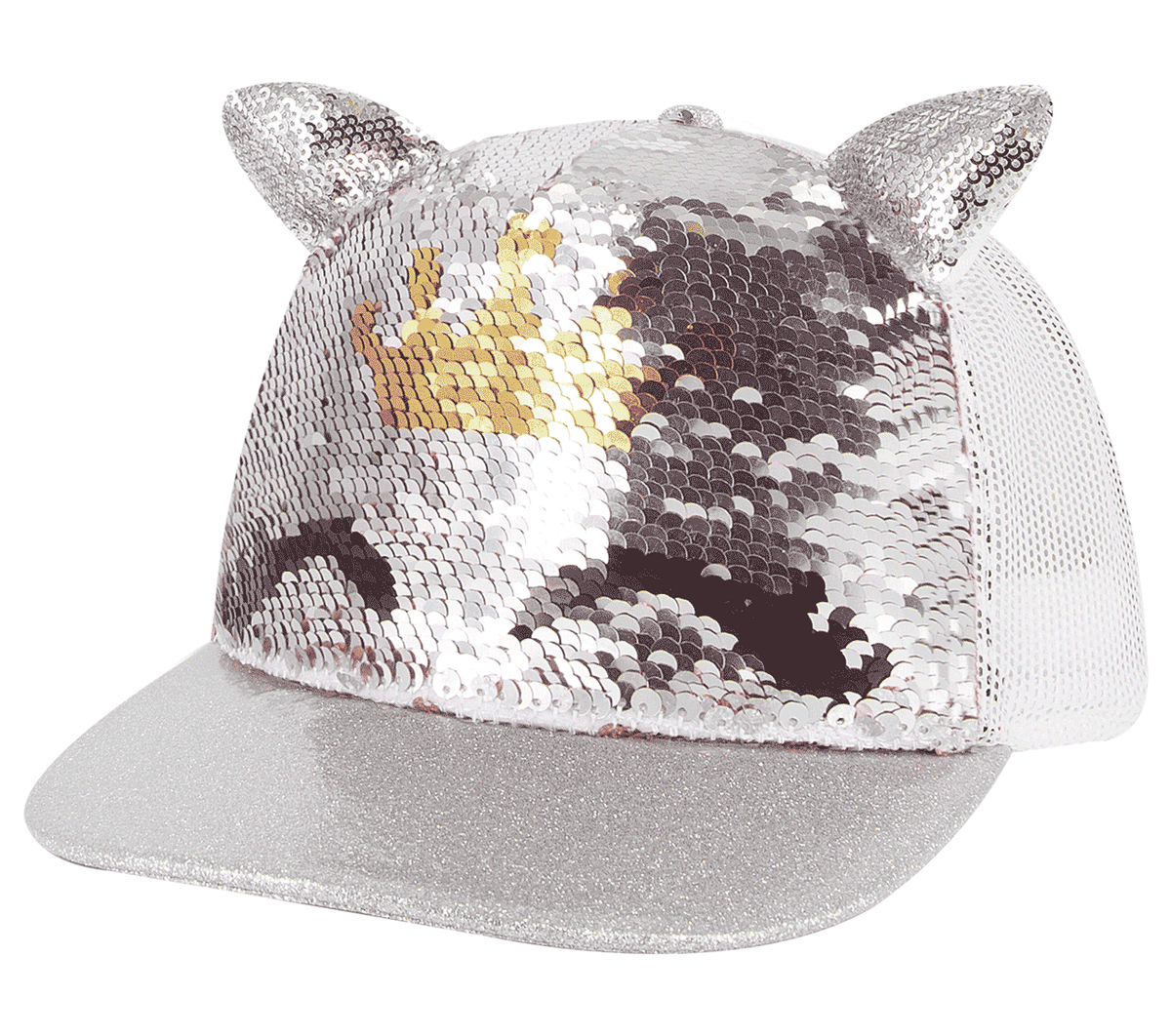 Caticorn Sequin Trucker Hat Skechers outlet