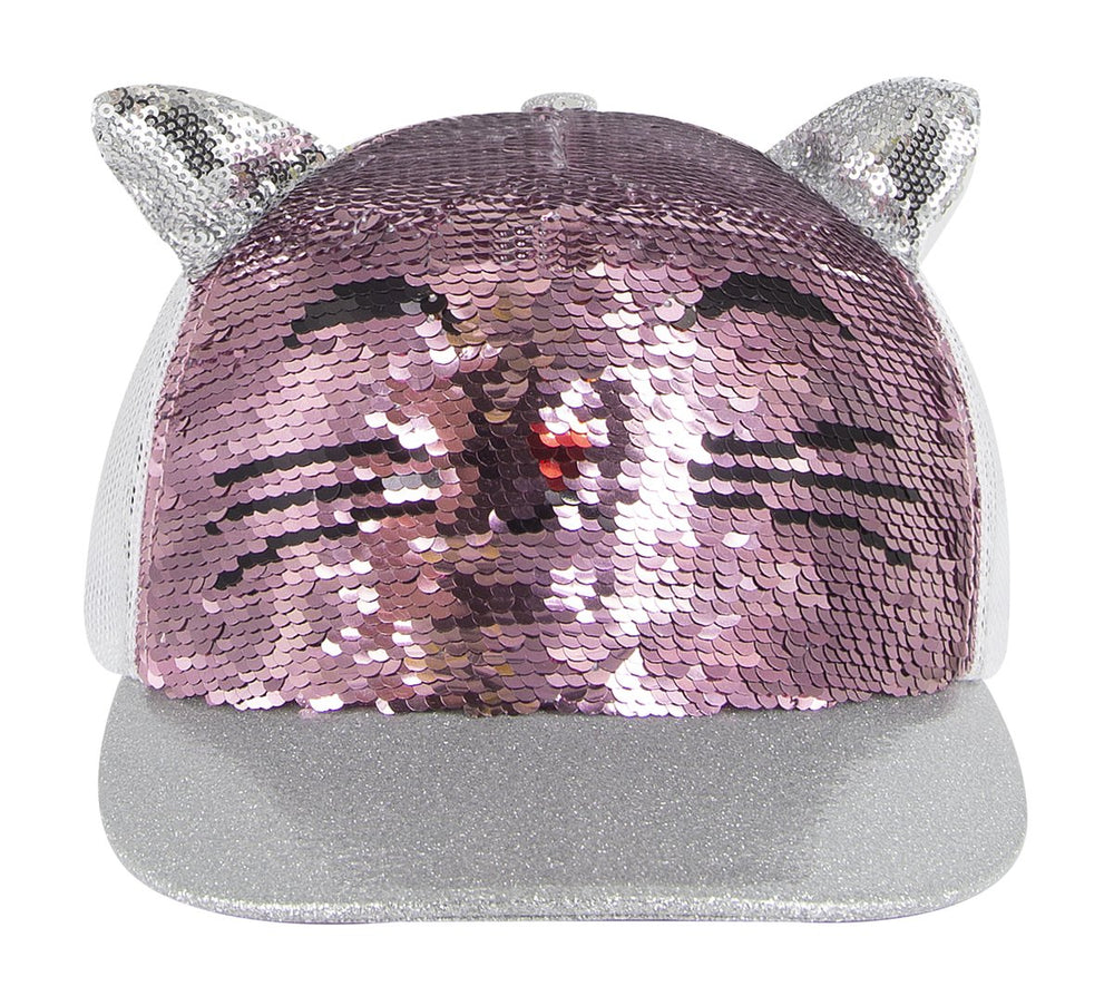 Caticorn Sequin Trucker Hat Skechers outlet