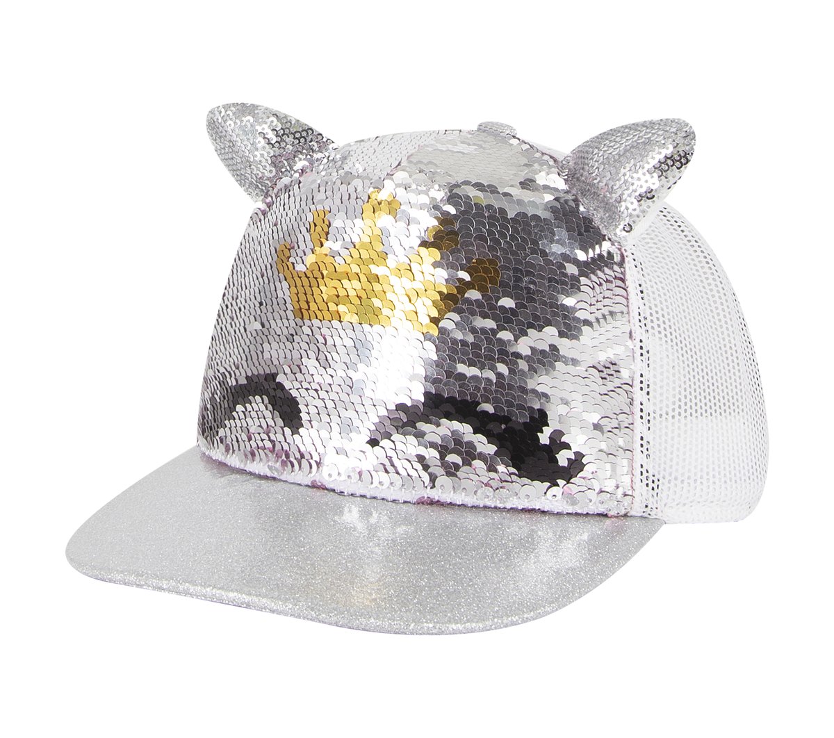 Caticorn Sequin Trucker Hat Skechers outlet