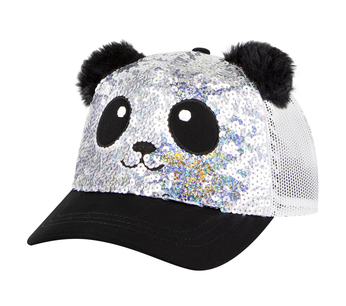 Sequin Panda Hat Skechers sale