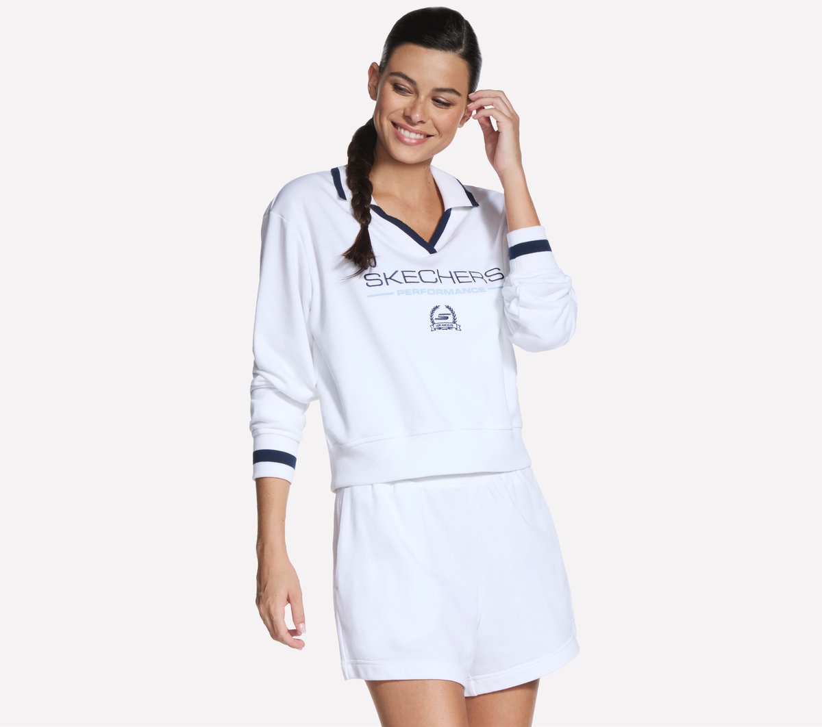 Court Classic Polo Crew Skechers US