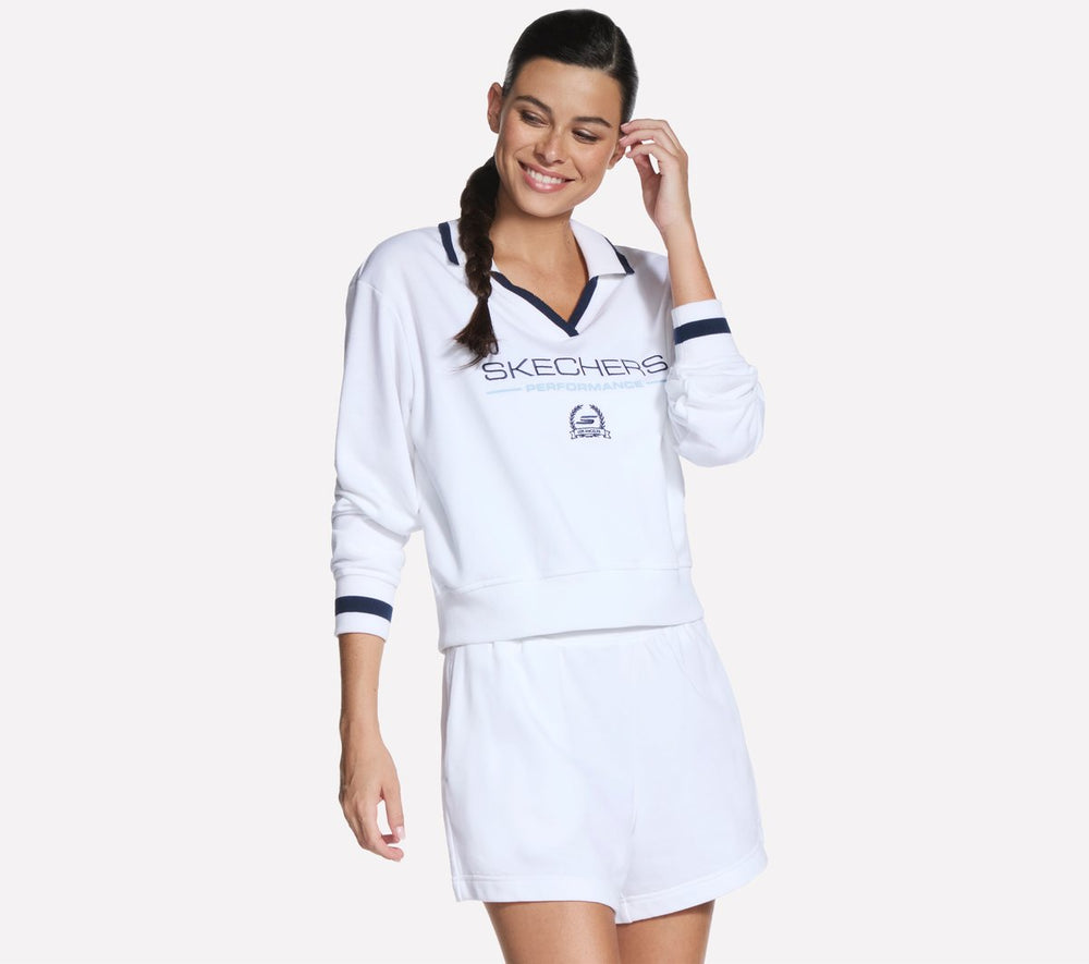 Court Classic Polo Crew Skechers US