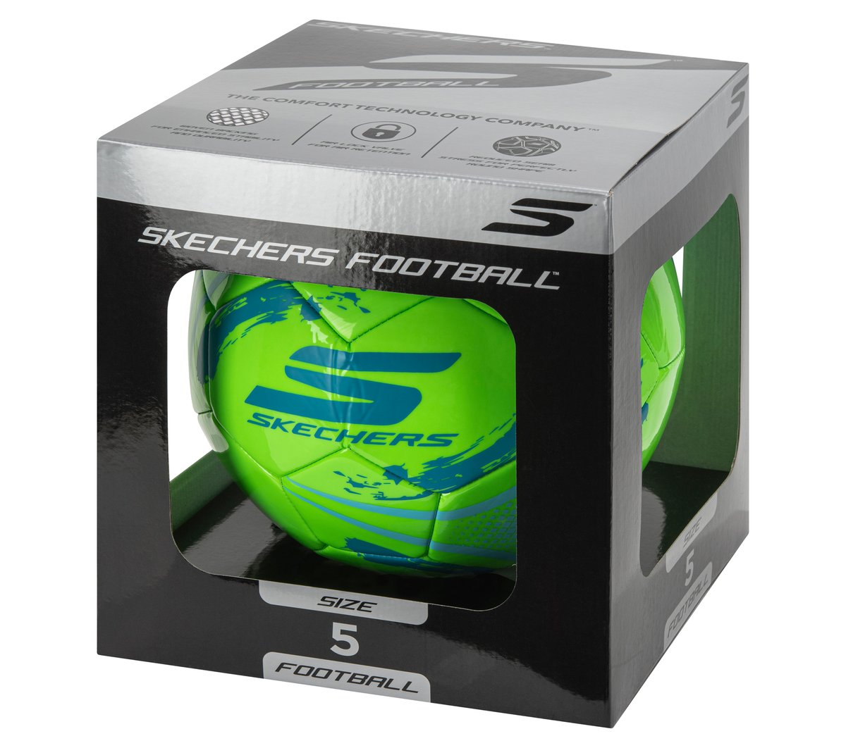 Hex Brushed Size 5 Soccer Ball Skechers outlet