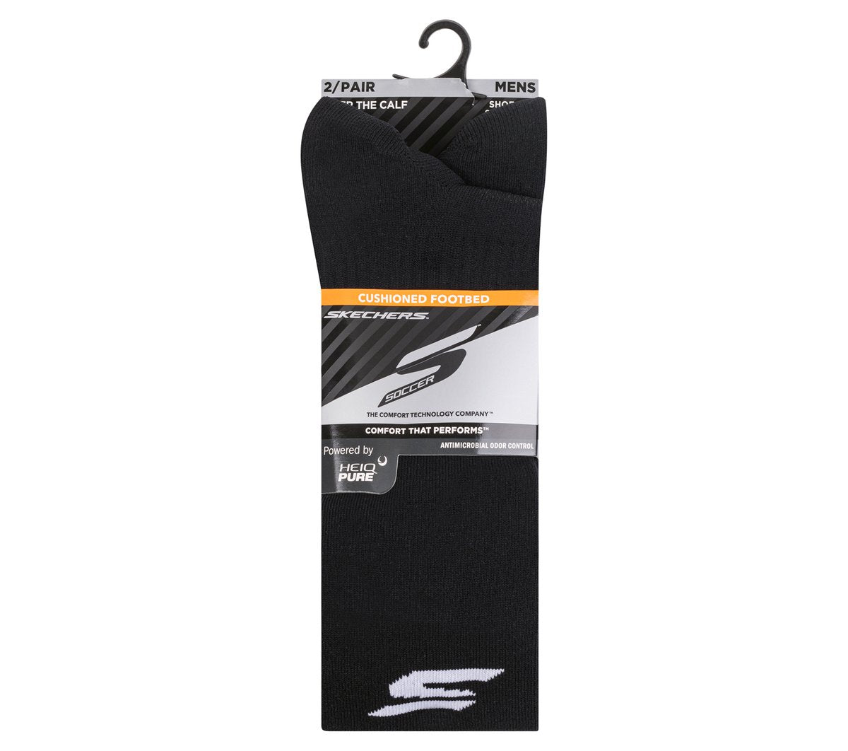 2 Pack Men's Performance Soccer Over The Knee Socks Skechers sale