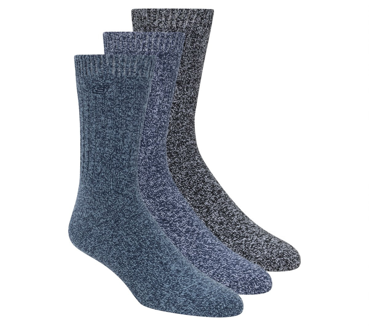 Super Soft Boot Crew Socks - 3 Pack Skechers for sale
