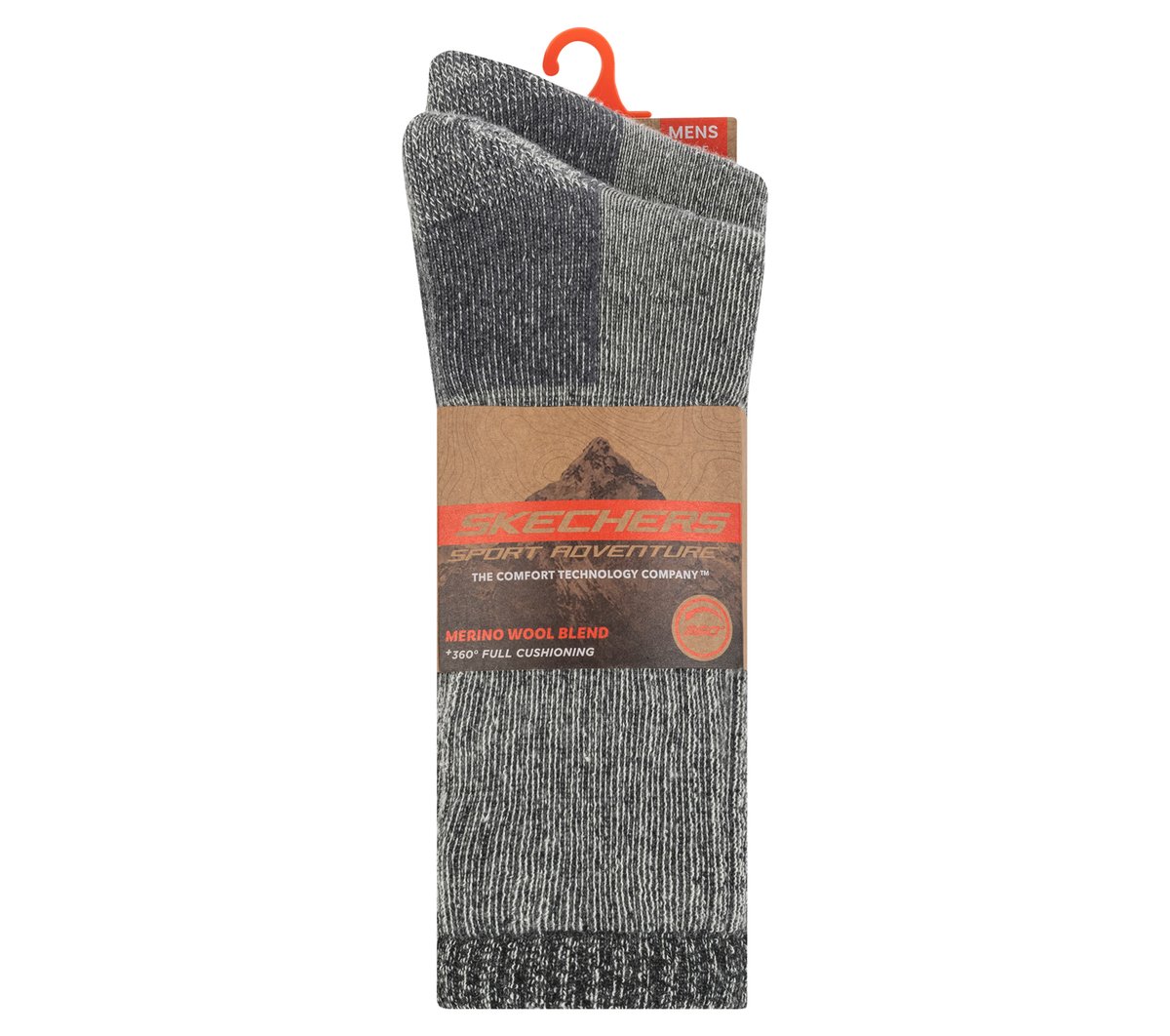 2 Pack Men's Crew Wool Socks Skechers online