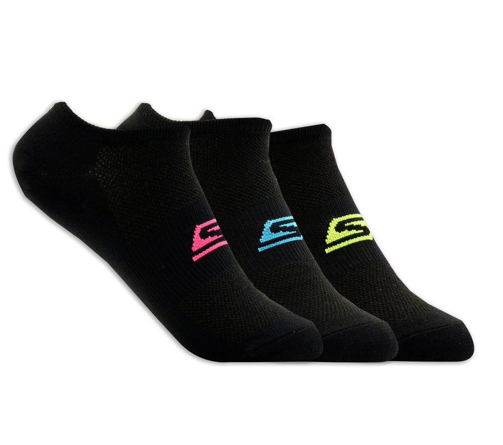 3 Pack No Show Stretch Socks Skechers sale