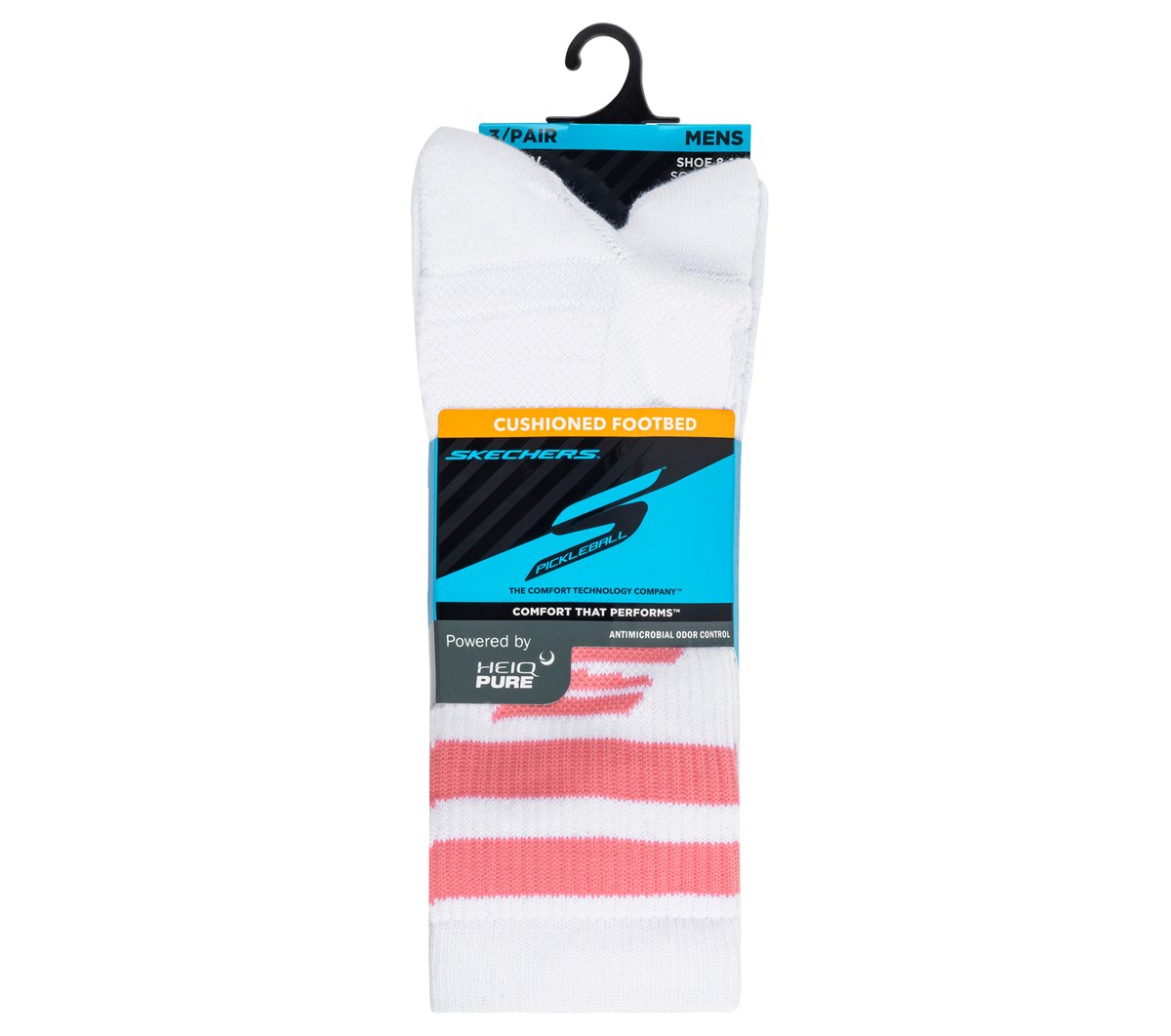 3 Pack Performance Pickleball Crew Socks Skechers discount