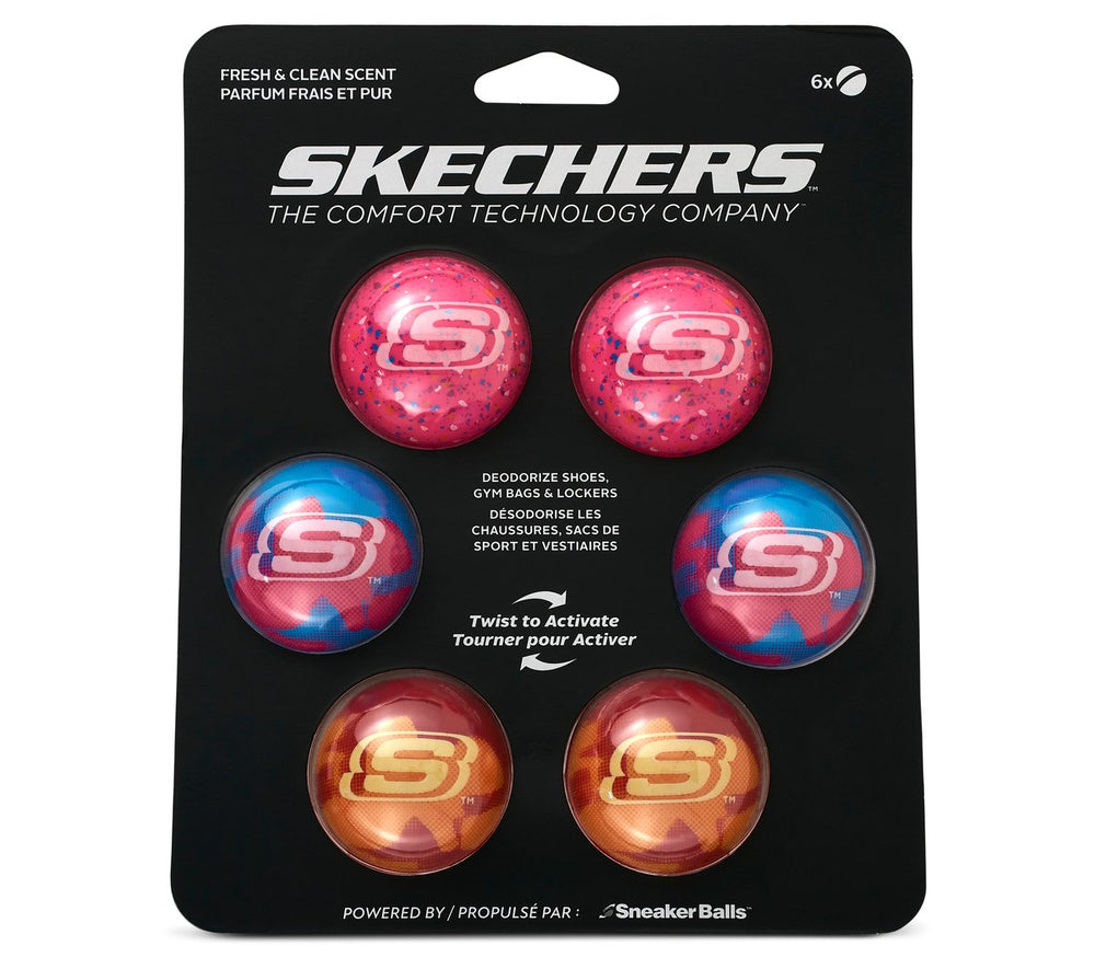 6 Pack SKX Sneaker Balls Skechers on sale