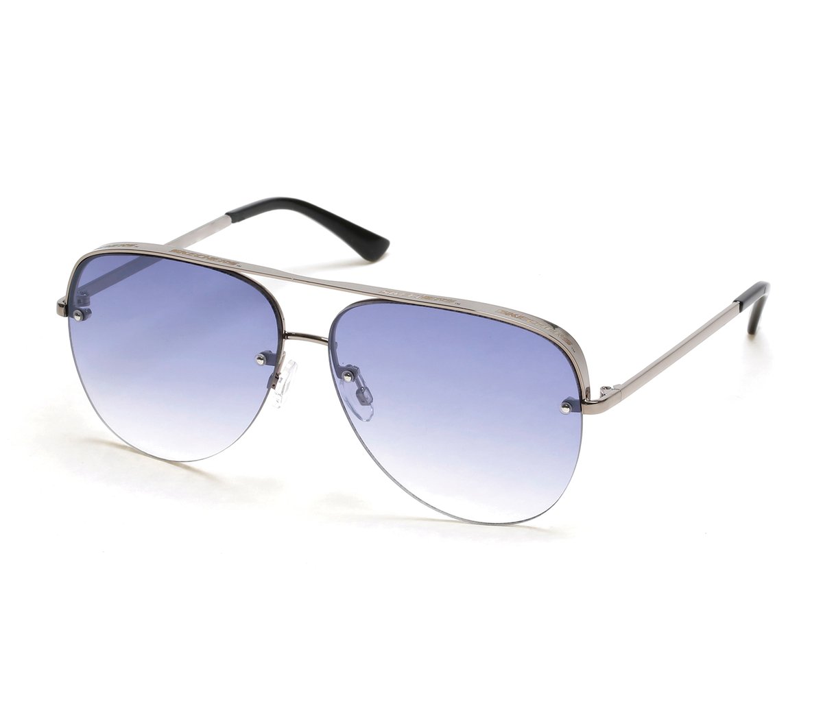 Semi-Rimless Metal Aviator Skechers for sale