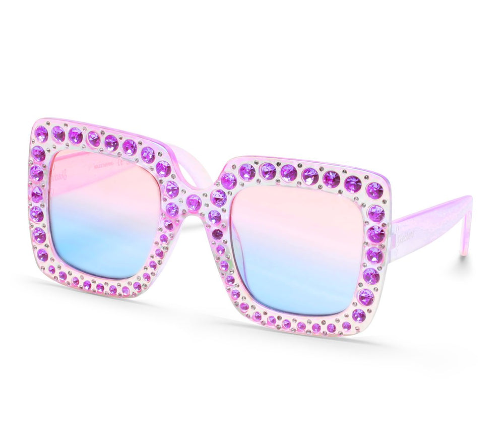 Square Rhinestone Sunglasses Skechers sale