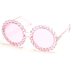 Round Rhinestone Sunglasses Skechers for sale