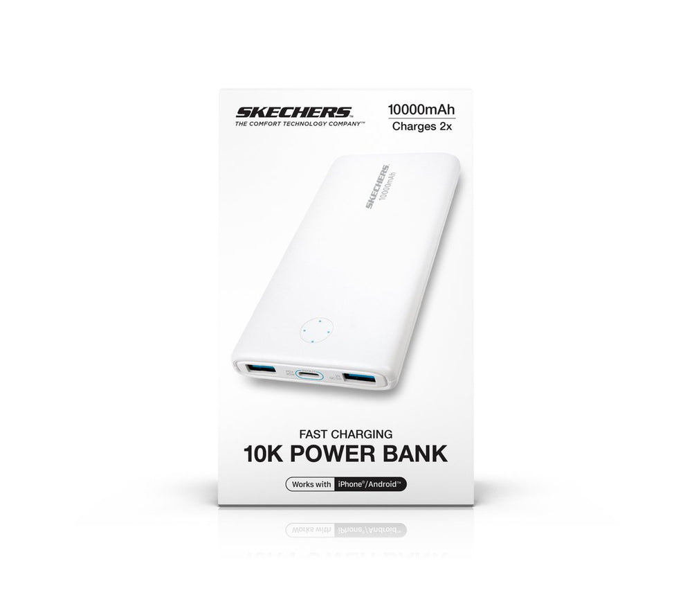 10k 20W USB-C Portable Power Bank Charger Skechers US