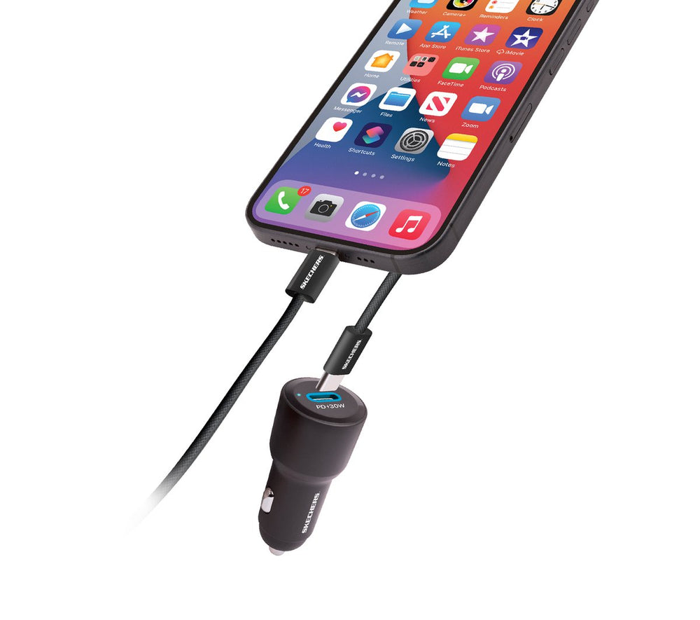 30W USB-C Car Charging Kit Skechers discount