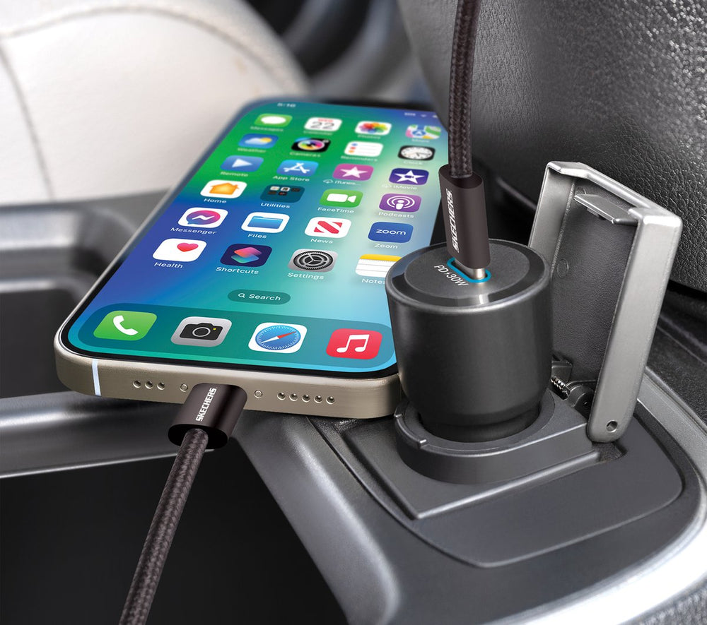 30W USB-C Car Charging Kit Skechers discount